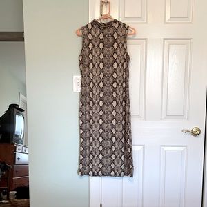Snakeskin dress